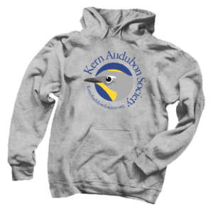 gray Kern Audubon Society branded hoodie